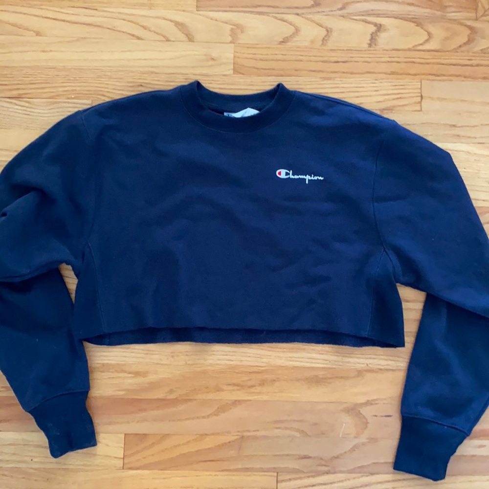 Champion cropped crew neck